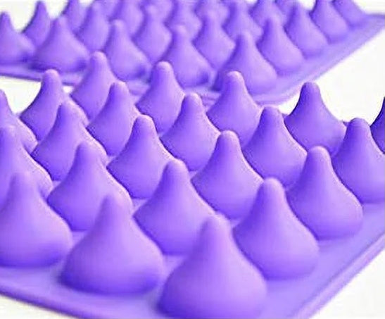 Molde de silicon para kisses de chocolate