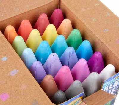 Tizas Gruesas Lavables Crayola 24 colores