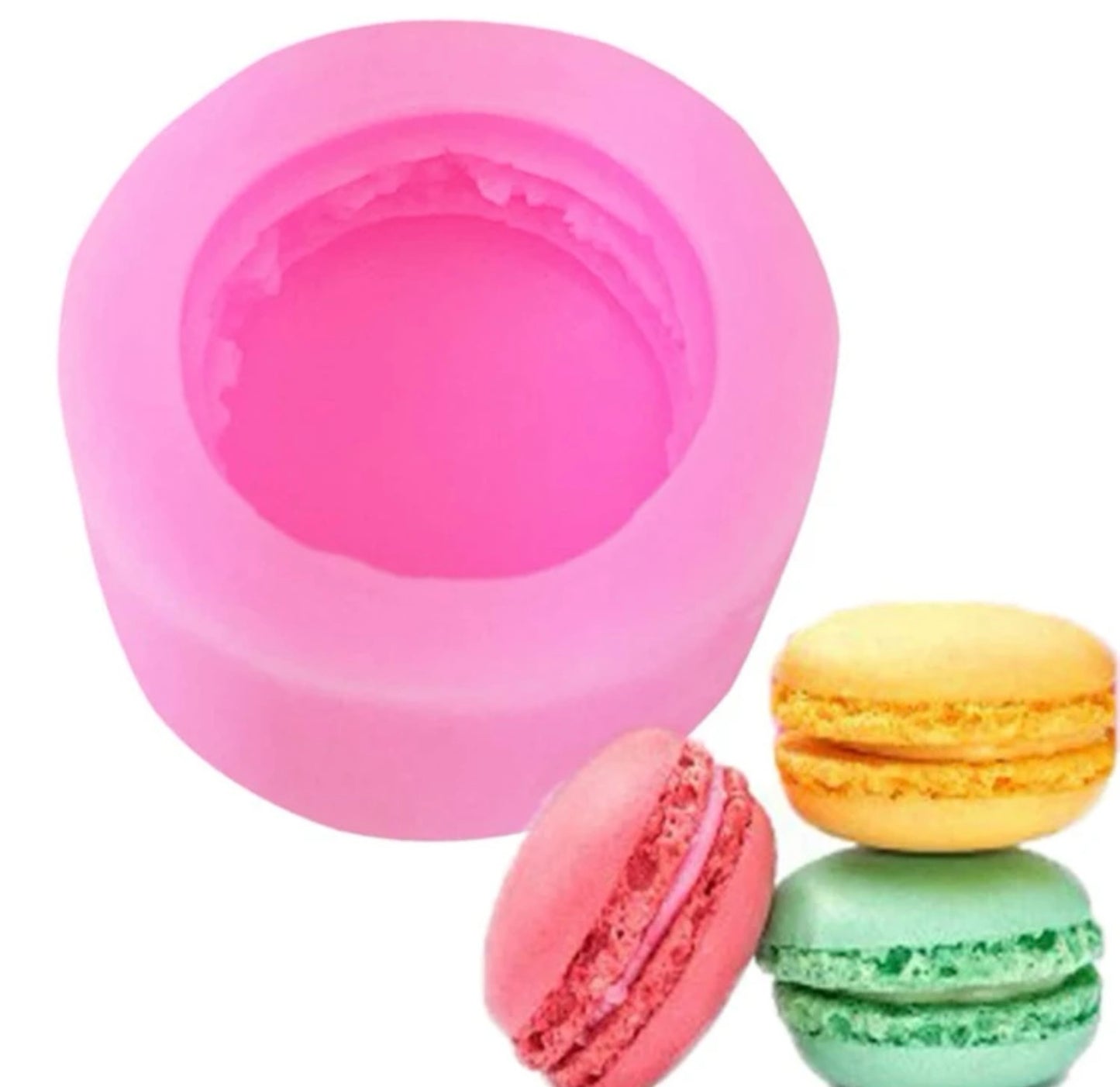 Molde de silicon macarron