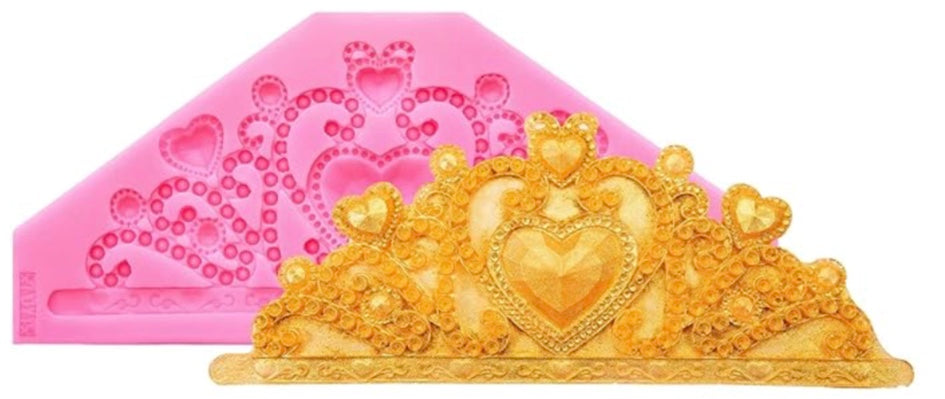 Molde de silicon corona grande