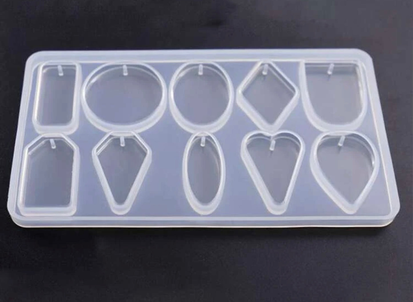 Molde de silicon apliques para dijes