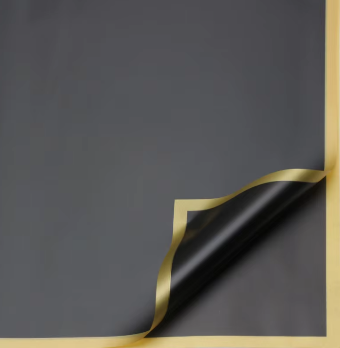 PAPEL COREANO PARA FLORES CON BORDE 20 UNIDADES