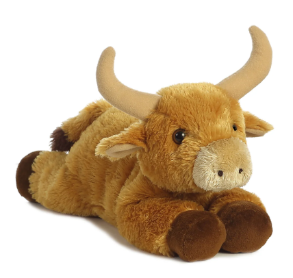 Peluche bull 25cm