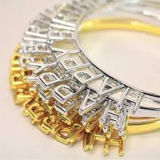 Cintillos Happy Birthday Plásticos Colores Metálicos 3 unidades