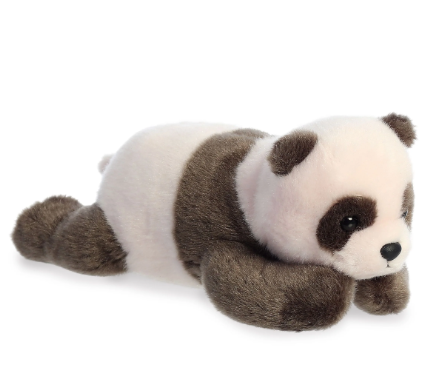 Peluche panda new born pink 25cm