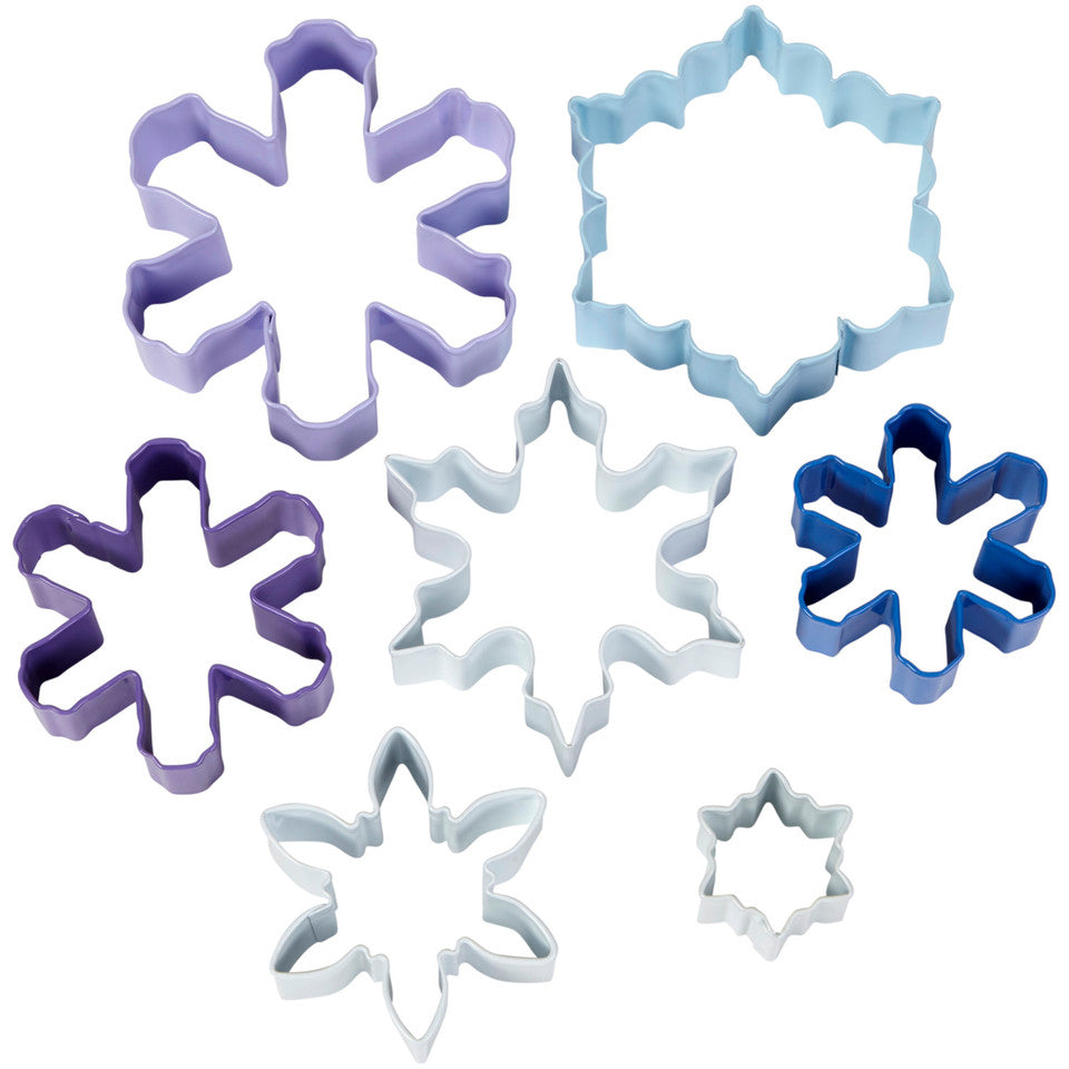 Set 7 Cortadores de galleta Wilton Snowflake