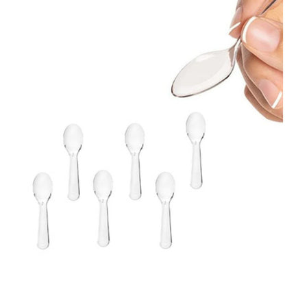 MINI CUCHARITAS PARA SHOTS 7CM PACK 20 UNIDADES