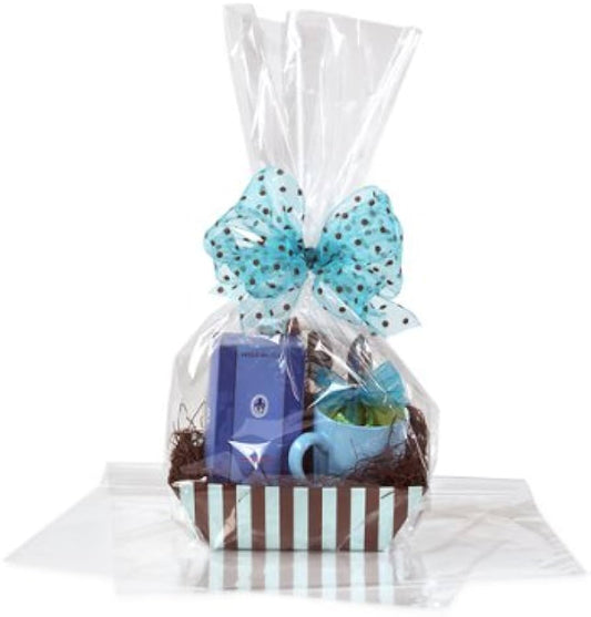 Resma Papel Celofan transparente 100x70cm 50 unidades