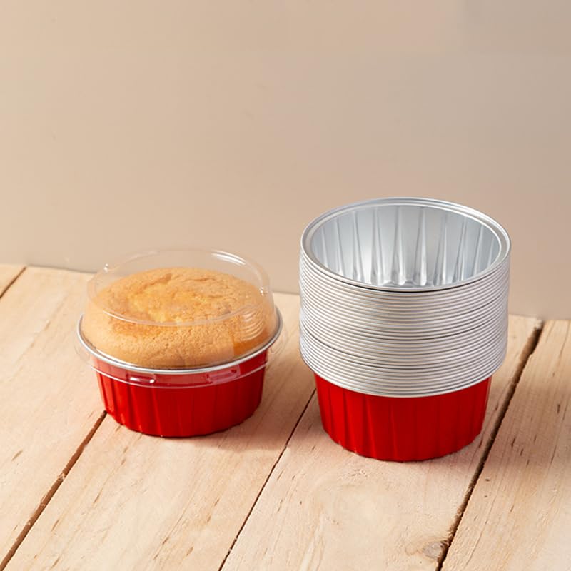 MINI FOIL PAN REDONDO CON TAPA 125ML