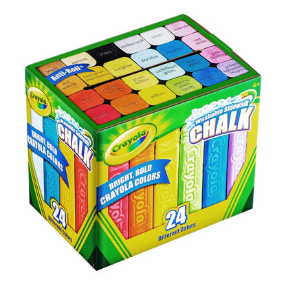 Tizas Gruesas Lavables Crayola 24 colores