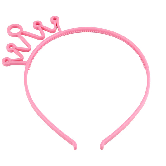 Cintillo Corona de colores 10 unidades