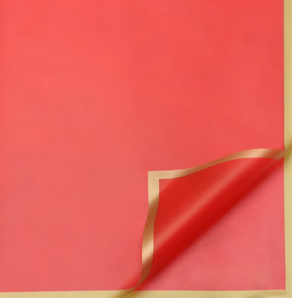 PAPEL COREANO PARA FLORES CON BORDE 20 UNIDADES