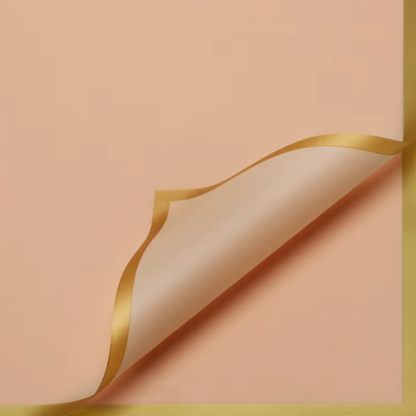 PAPEL COREANO PARA FLORES CON BORDE 20 UNIDADES