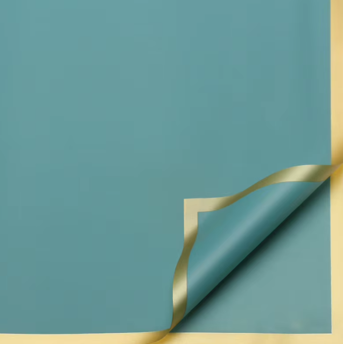 PAPEL COREANO PARA FLORES CON BORDE 20 UNIDADES