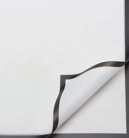 PAPEL COREANO PARA FLORES CON BORDE 20 UNIDADES