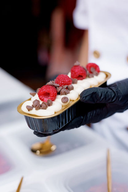 MINI FOIL PAN RECTANGULAR CON TAPA 200ML