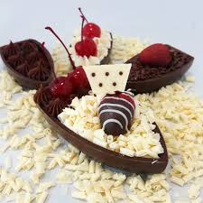 Molde acetato BWB barca de chocolate g