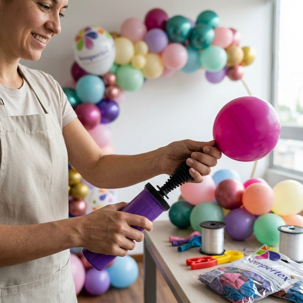 INFLADOR MANUAL SEMPERTEX PARA GLOBOS