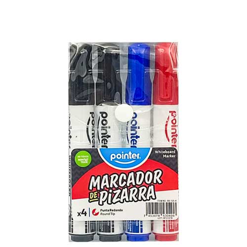 Marcador de pizarra set de 4u