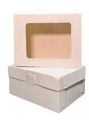 Caja postre #6 con acetato 23X15X7cm