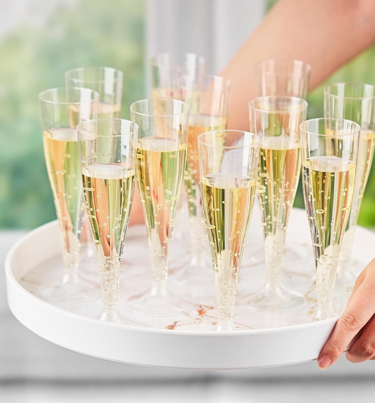 COPA PARA CHAMPAGNE DESECHABLE 25 UNIDADES